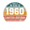 Anniversaire - Edition Limitée Mars 1960