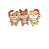 Pyjama de Noël hamster