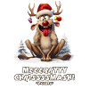 Funny Reindeer Christmas Design