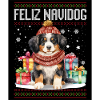 Bernerhund Feliz Navidog - Feliz Navidad Jul