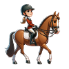 Equestrian Horse, Equestrian