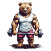 Power Bear Musculation Musculation Motivation