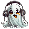 Funny ghost for halloween