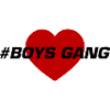Boys Gang Herz Liebe