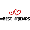 Best Friends Heart Love