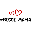 Beste Mama Herz Liebe