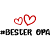Bester Opa Herz Liebe