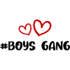 Boys Gang Heart Love