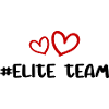 Elite Team Heart Love