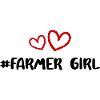 Farmer Girl Girl Heart Love