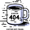 Erreur 404 Café introuvable