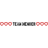 Team Member Heart Love