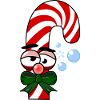 Drunken candy cane