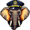 Polizei Elefant