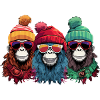 Ugly Christmas Monkeys