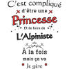 Princesse et Alpiniste
