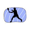 Squashschläger Squashspieler Schläger