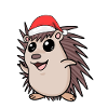 Hérisson Noël