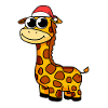 Giraffe Christmas