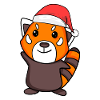 Western Little Panda Christmas