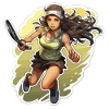 Tennis player - illustration