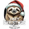 Christmas Sloth - Lazy Christmas