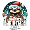 Christmas Sloth - Sweet Christmas