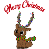Merry Christmas reindeer