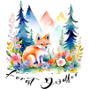 Cute Forest Fox
