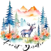 Cute Forest Moose