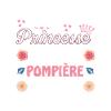 Cadeau Humoristique Pompière Princesse