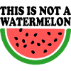 THIS IS NOT A WATERMELON