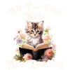 All Cool Kids Reading Cat