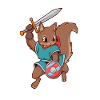 RPG Character - Fighter - Squirrel