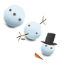 Fallen Snowman