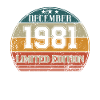 Anniversaire - Edition Limitée Décembre 1981