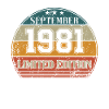 Birthday - Limited Edition September 1981