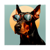 Doberman Cool - Doberman Dog