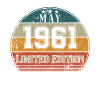 Anniversaire - Edition Limitée Mai 1961