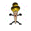 Crème glacée Blague Crème glacée