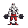 Funny Christmas Deadlift Bodybuilding Design