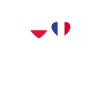 Pologne France Heartbeat Flag Polonais