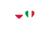 Pologne Italie Heartbeat Flag Polonais