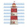 Mer vagues océan cadeau phare