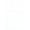 Think outside the Box - Weiß