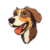 Laufhund Hunderasse Cartoon Kawaii Illustration