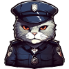 Polizei Katze