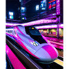 Train Japan Tokyo Night