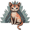 chat-licorne Pastel