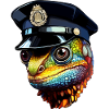 Chamäleon Polizei